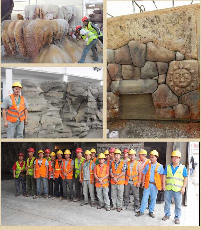 假山设计，假山施工，假山瀑布，假山