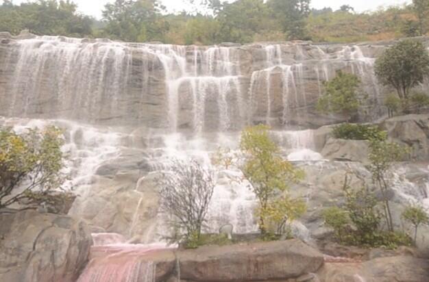 假山制作及假山瀑布景观设计 假山制作及假山瀑布景观设计