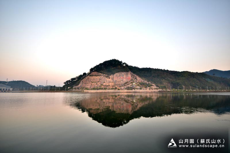 瀑布修复湿地工程