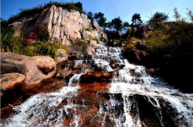 假山制作-瀑布景观