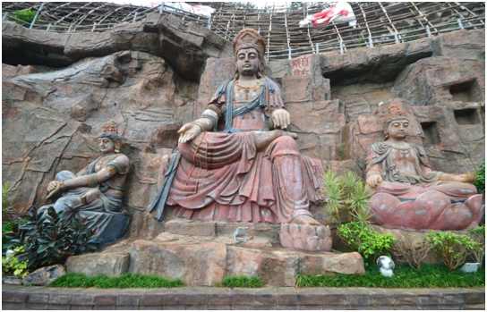 假山佛雕|佛像石雕|假山雕塑|假山设计