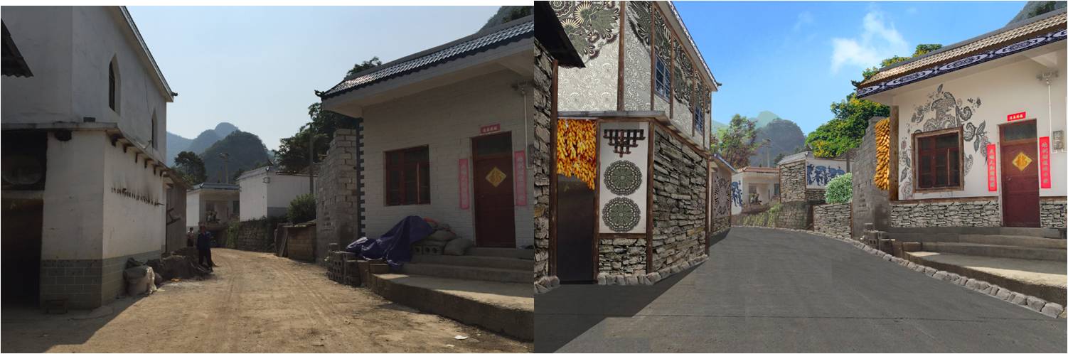 假山仿木外立面装设图片