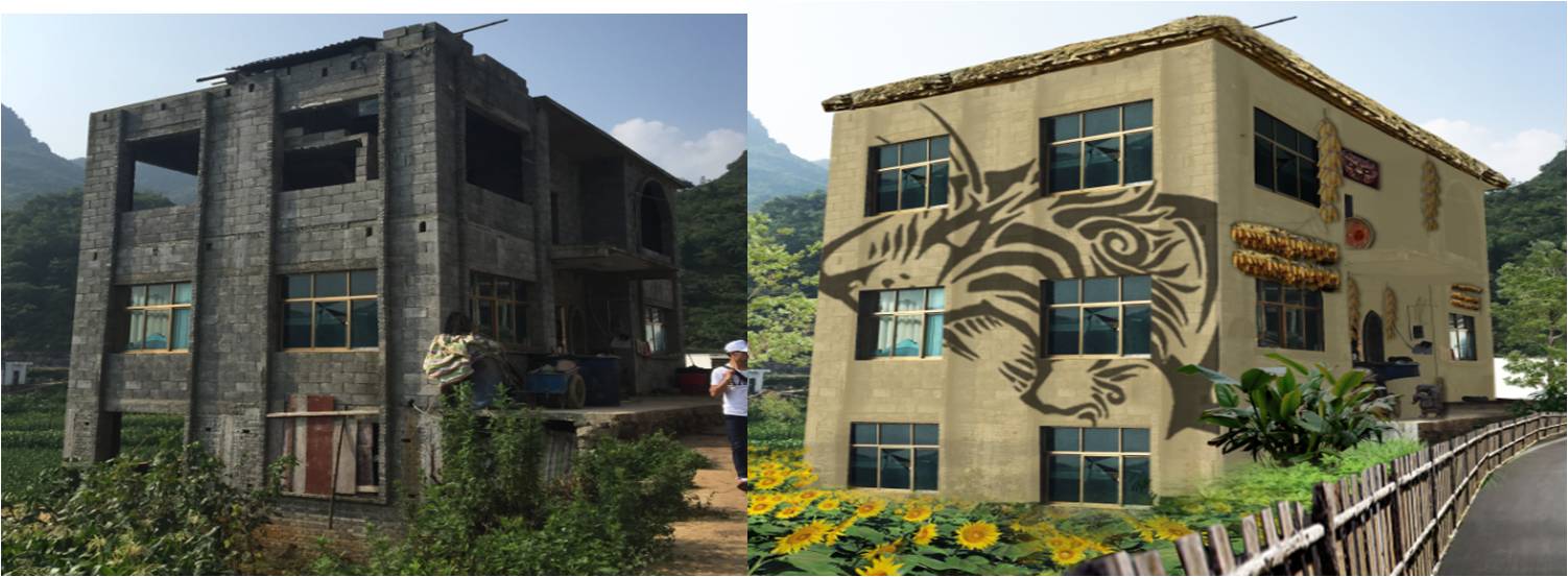 假山仿木设计施工方案图片