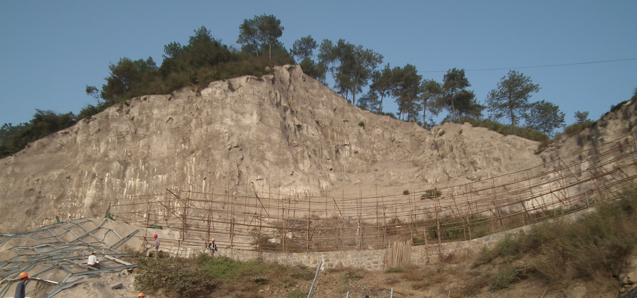 假山瀑布生态修复