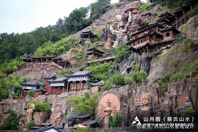 假山瀑布-矿山修复 假山瀑布-矿山修复