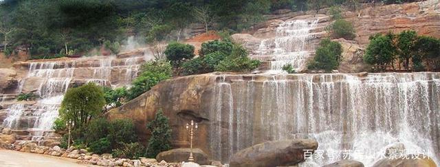 假山瀑布-生态修复 假山瀑布-生态修复